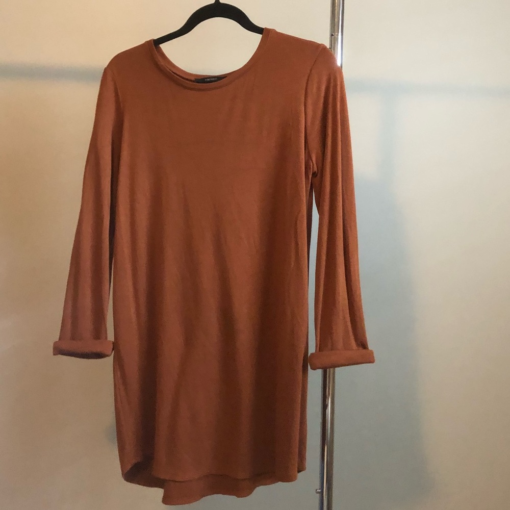 Forever 21 Orange Mini Dress